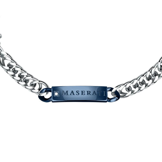 Maserati Gray Stainless Steel Bracelet