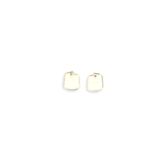 Self-Portrait Gold Brass Earrings