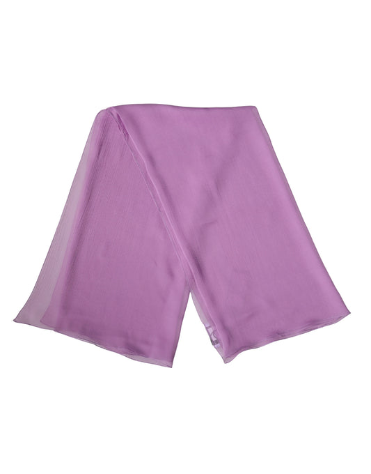 Dolce & Gabbana Light Purple Silk Neck Wrap Foulard 114cm x 114cm Scarf