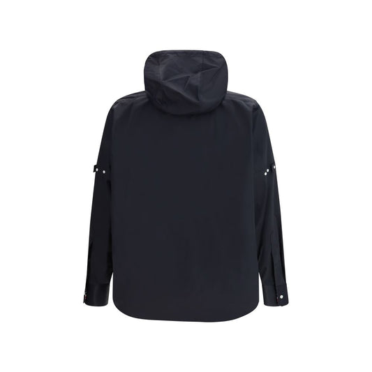 Thom Browne Black Polyamide Shell Jacket