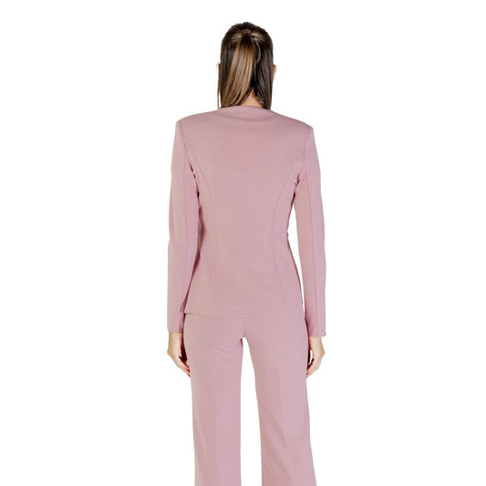 Rinascimento Multicolor Polyester Blazer