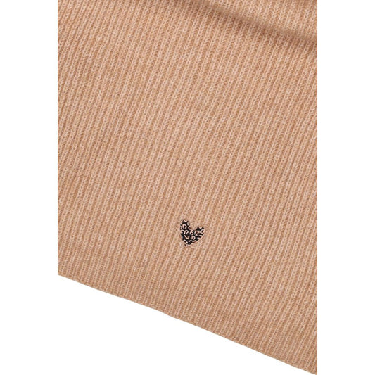 Pieces Beige Recycled Polyester Scarf