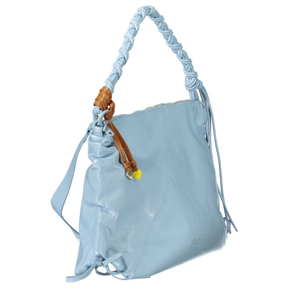 Desigual Azzurro Polyurethane Woman Handbag