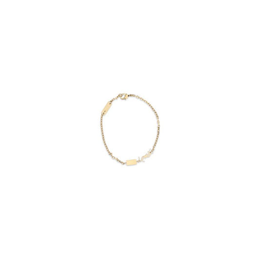Saint Laurent Gold Brass Bracelet