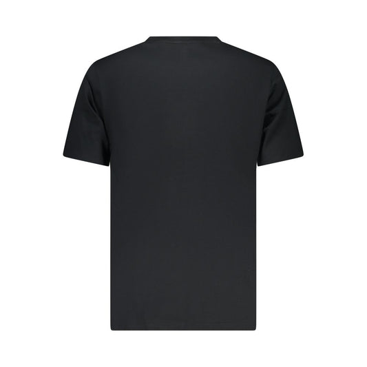 Converse Black Cotton Men T-Shirt
