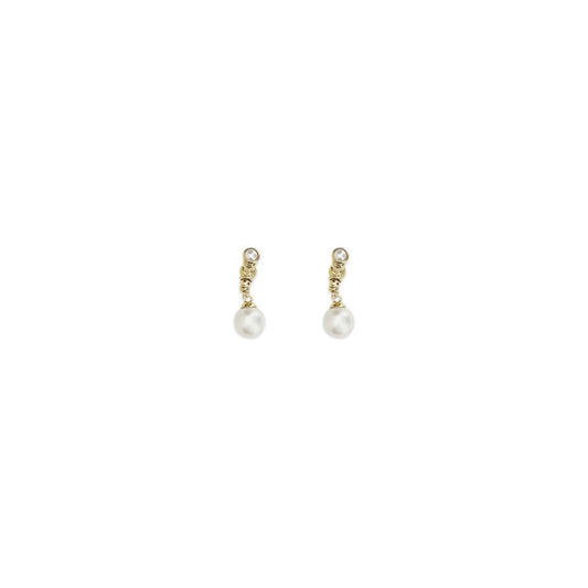 Chloé Gold Metal Earrings