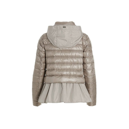 Herno Gray Polyamide Shell Jacket