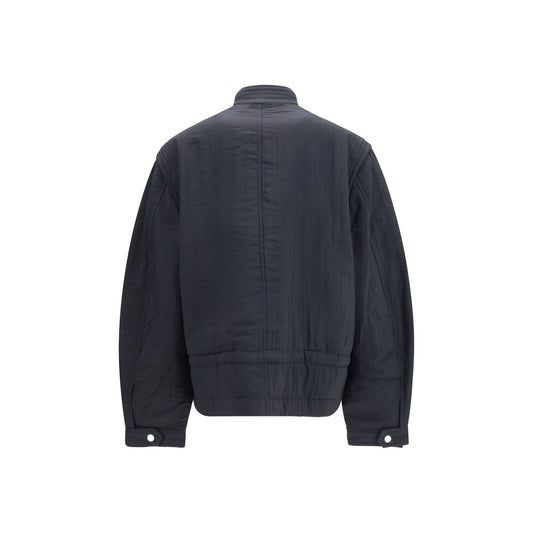 Marant Etoile Black Modal Full-Length Jacket