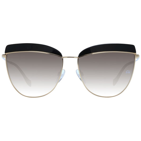 Ana Hickmann Black Acetate Sunglasses