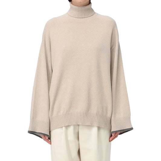 Brunello Cucinelli Beige Cashmere Sweater