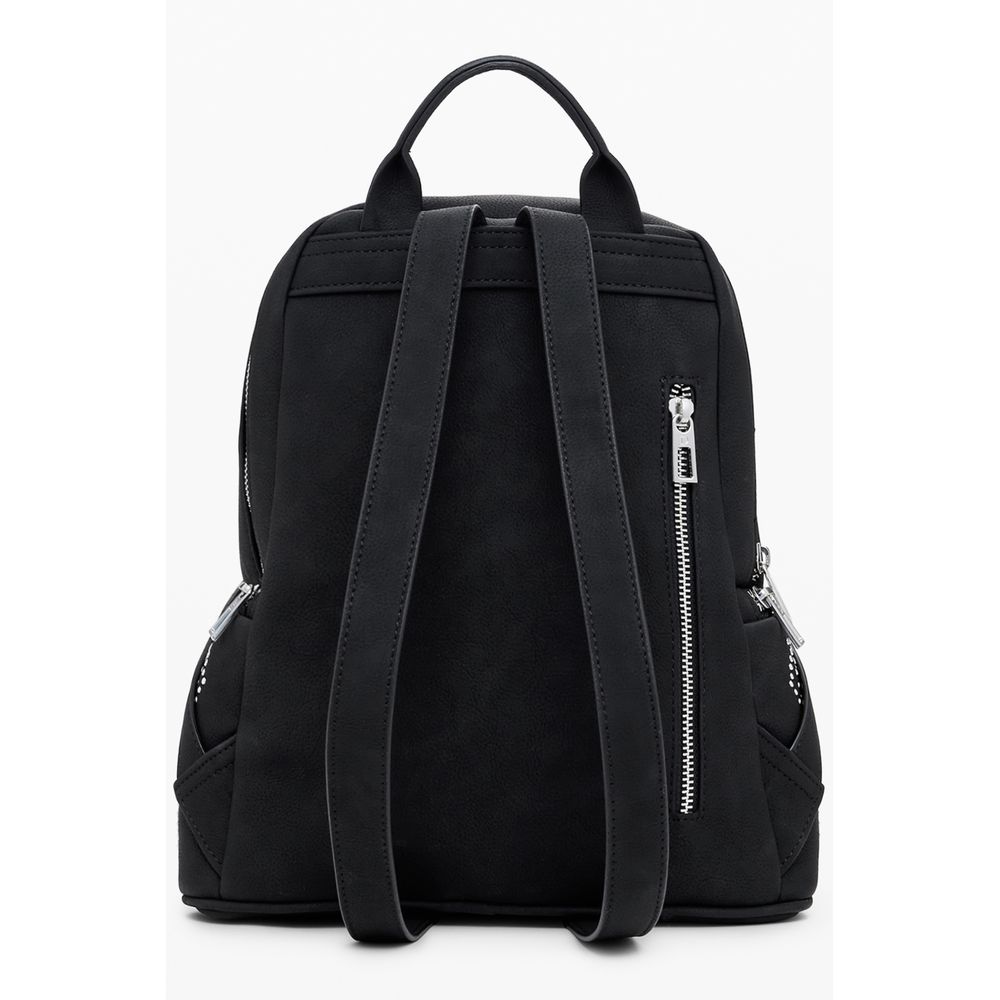 Desigual Black Polyurethane Women's Backpack