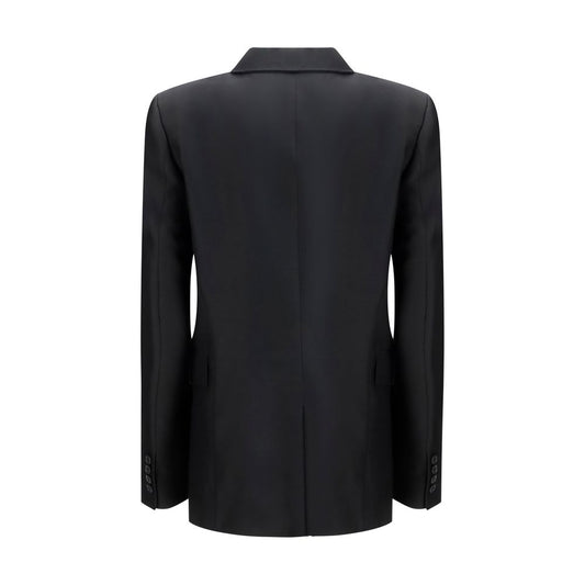 Khaite Black Wool Oves Aries Blazer