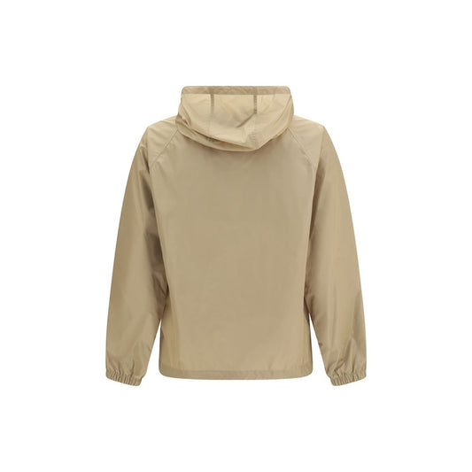 Burberry Beige Nylon Shell Jacket