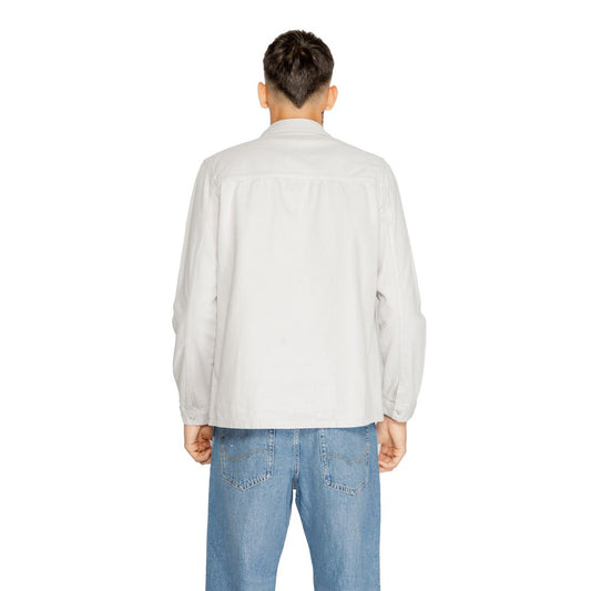 Antony Morato Gray Cotton Dress Shirt