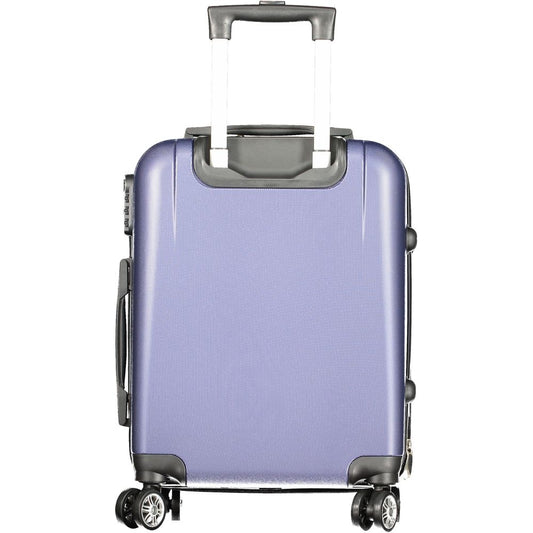 Laura Biagiotti Blue Polyurethane Women's Travel Bag