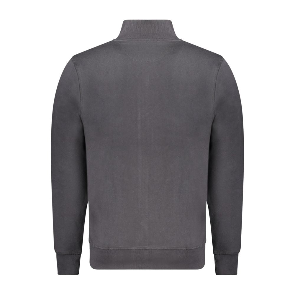 North Sails Black Cotton Men's Sweatshirt