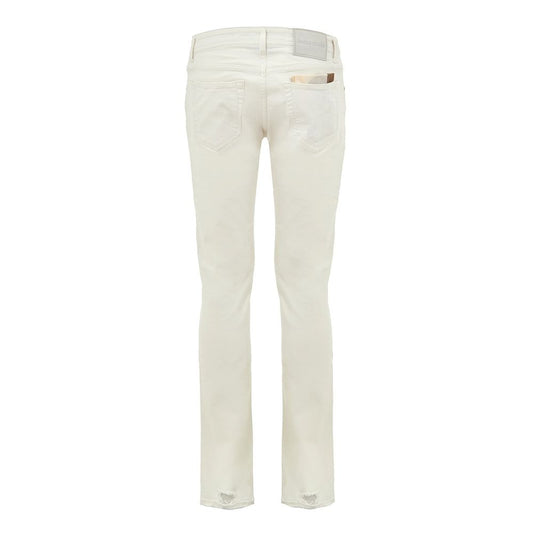 Jacob Cohen Blue Cotton Skinny Jeans