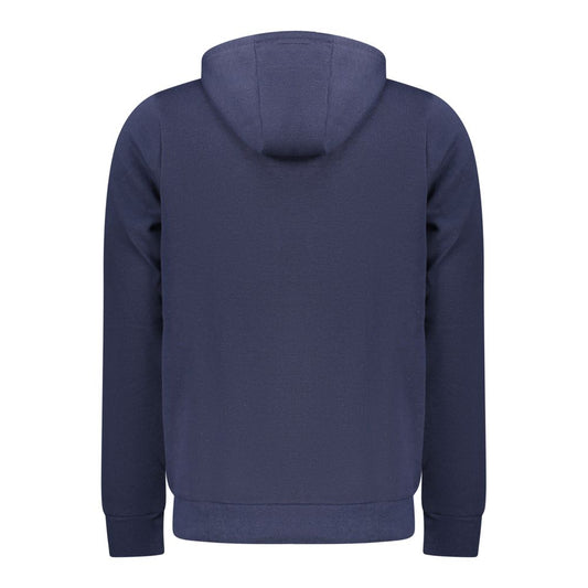 Norway 1963 Blue Cotton Men's Hooded Sweatshirt