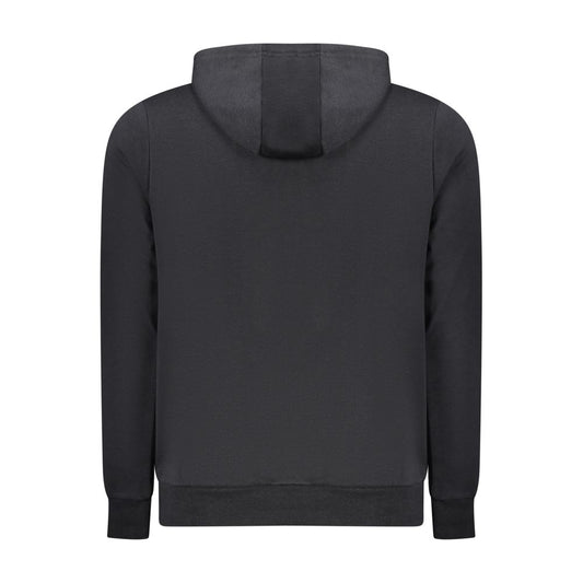 Norway 1963 Black Cotton Men's Hooded Sweatshirt