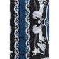 Versace Blue Silk Pattern Shirt