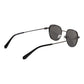 Replay Gray Metal Sunglasses
