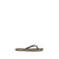 Pedro García Bicolor Crystals Flat Sandals