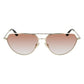 Victoria Beckham Gold Metal Sunglasses
