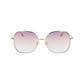 Victoria Beckham Gold Metal Sunglasses