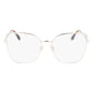 Victoria Beckham Gray Metal Glasses (Frames)