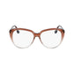 Victoria Beckham Brown Acetate Glasses (Frames)