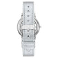Juicy Couture Silver Plastic Dress Watch