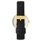 Juicy Couture Black Plastic Dress Watch