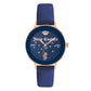 Juicy Couture Blue Plastic Dress Watch