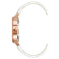 Juicy Couture White Plastic Dress Watch