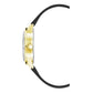 Juicy Couture Black Plastic Dress Watch