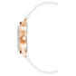 Juicy Couture White Plastic Dress Watch