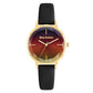 Juicy Couture Black Plastic Dress Watch