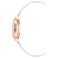 Juicy Couture White Plastic Dress Watch