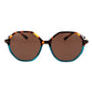 Replay Brown Plastic Sunglasses