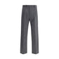 Prada Gray Wool Oves Aries Dress Pants