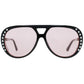 Victoria's Secret Black Plastic Sunglasses