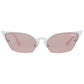 Victoria's Secret White Metal Sunglasses