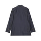 Brunello Cucinelli Blue Virgin Wool Coat