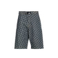 Lanvin Blue Cotton Shorts