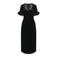 Fendi Black Viscose Cocktail Dress