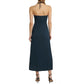 Self-Portrait Gray Viscose Casual Dress