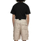 Ambush Beige Cotton Bermuda Shorts