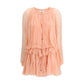 Chloé Multicolor Silk Casual Dress