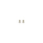 Valentino Garavani Gold Brass Earrings
