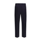 Prada Blue Cotton Casual Pants